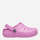 Дитячі крокси для дівчинки Crocs Classic Lined CR207010 29-30 (C12) 18.8 см Світло-рожеві (191448894495) - зображення 1