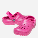 Chodaki dziecięce dla dziewczynki ocieplane Crocs Classic Lined Glitter CR207463 22-23 (C6) 13.6 cm Ciemnoróżowe (196265137916) - obraz 2