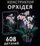 Конструктор цветы Орхидея в горшке Botanic Orchid на 608 деталей - изображение 1
