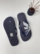 Emporio Armani Чоловічі в'єтнамки взуття для пляжу синій XVQS08-XN746 розмір 43 - зображення 10