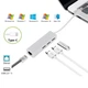 Концентратор Ethernet адаптер Type-C 3.1 на RJ45 LAN (100 Мбит/с) + 3 port USB 2.0 (485990) - изображение 4