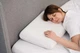 Подушка ортопедическая Ardesto Sleepwell 60х40х12см классическая прямоугольная пена мемори белая - изображение 6