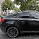 Накладки на окна задней двери BMW X6 E71 E72 2008-2014 уголки жабры 2шт цвет Черный - изображение 3