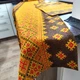 Дорожка на стол Maystat Смерекова хата тканая 40х150 см коричневая (0095-PR40-150) - изображение 3