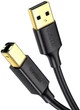 Кабель Ugreen US135 USB 2.0 AM to BM Print Cable 5 м Black (UGR-10352) - изображение 2