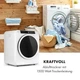Сушильная машина Klarstein EZ Dry 1500 Вт 6 кг 60 см белая (10035543) - изображение 4