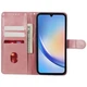 Чохол-книжка Deexe Classic Stand для Samsung Galaxy M35 (M356) - Rose Gold - зображення 2