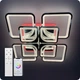 Люстра светодиодная 517 Light 3color с пультом 240Вт Хром (01176) - изображение 5