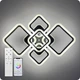 Люстра светодиодная 517 Light 3color с пультом 114Вт Хром (01450) - изображение 7