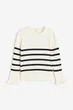 Кофта H&M д9398 бежева в смужку 92 - изображение 3