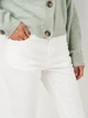 Джинси Slim Fit жіночі H&M 0732188_черн.пуг W28L30 Білі (KAY2000001513217) - зображення 4