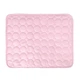 Охлаждающий коврик для собак и кошек Cooling Mat подстилка / лежанка для животных с охлаждающим эффектом, 70х55 см, розовый (87186174) - изображение 5