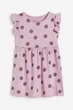 Платье лиловое в горох H&M 110-116см (400098022) - изображение 1
