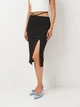 Спідниця міді жіноча H&M 0-2179 S Чорна (KAY2000001516188) - зображення 1