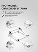 Алюминиевая подставка под ноутбук стационарная для комфортной работы регулируемый держатель для macbook сложный органайзер для планшета серебристый (CSL-003) - изображение 6