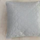 Подушка декоративна "VELOUR" 40*40 см світло-сірий - зображення 4