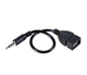 Перехідник у машину AUX USB / Чорний - зображення 4