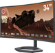 Monitor 34" Cooler Master GM34-CWQ2 LED (CMI-GM34-CWQ2-EK) - obraz 3