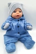 Комбинезон голубой - зимняя одежда для пупса Baby Born - ТМ Лапси-Лапси - изображение 3