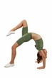 Костюм для танцев Dance&Sport N218 бифлекс L/122-128 Хаки - изображение 3