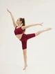 Велотреки Dance&Sport N004-5 140-146/3XL Бордовий - зображення 4