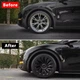 Ковпаки для Tesla Model Y 19 радіус чорні матові 4шт - зображення 5