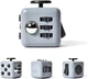 Игрушка антистресс Fidget Cube фиджет с кнопками попит / Pop it в форме Куба, серый (86915593) - изображение 3