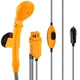 Портативный автомобильный душ от прикуривателя туристический с насосом Automobile Shower Set Orange - изображение 4