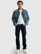 Джинсы Slim Fit мужские Big Star 110263 528 W44L32 Темно-синие (5901437911356) - изображение 3