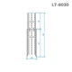 Робоча платформа Intertool 150 кг до сходів LT-0030 (LT-6030) - зображення 2