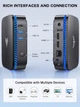 Мини ПК ACEMAGICIAN AK1 PRO / Intel Celeron N5105 / RAM 16GB / SSD 512GB / 2 x HDMI / LAN / Wi-Fi 5 / Bluetooth 4.2 / Windows 11 / Черный (102022378) - Уценка - изображение 3