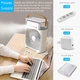 Вентилятор с увлажнителем воздуха Air Cooler Fan USB LED подсветка Белый - изображение 5
