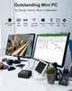 Мини ПК Awow AK34Pro Intel Celeron J4105 RAM 8GB SSD 128GB Windows 11 - изображение 2