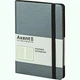 Книга записна Axent Partner Soft, ( записник блокнот )125x195 мм, 96 аркушів, клітинка, Сріблясто - блакитний перламутр (8206-14-A) - изображение 2