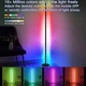 Підлогова кутова LED лампа RGB SAL-005B 120cm Bluetooth USB з додатком Чорний - зображення 2