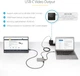 StarTech 4-портовый концентратор USB C с USB-C DP Alt Mode 4K 60Hz Видеовыход - 3x USB-A, 1x USB Type-C, 100 Вт PD Pass-Through, USB 3.2 10 Гбит/с, 30 см кабель - изображение 2