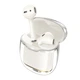 Беспроводные TWS наушники Hoco EW52 вкладыши milky white - изображение 1