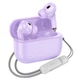 Беспроводные TWS наушники Hoco EQ9 вакуумные purple - изображение 1