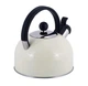 Чайник Kamille Whistling Kettle с бакелитовой ручкой со свистком серебристого цвета 2,5 л (KM-0679) - изображение 3