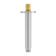Кронштейн для верхнього душу BAI латунний стельовий круглий матовий 15 х 2.4 х 2.4 см Нікель (0436) - зображення 2