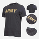 Футболка тактична Mil-Tec Армійська Бавовняна 2XL Чорна T-SHIRT M.DRUCK 'ARMY' SCHWARZ (11063002-906-XXL) - изображение 3