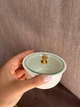 Набір соусниць TS Kitchen кераміка на металевій підставці 32 см 4 предмети білий - зображення 3