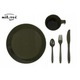 Набір посуду столовий армійський Mil-Tec Camp Set Plastic Olive (14681000) - зображення 4