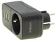 Мережевий адаптер VIDEX ONCORD з/з 1п 2.4A 2USB+USB-C Black VF-AD1G2U1C-B - зображення 3