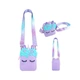 Сумка детская Kite Shiny Unicorn, для девочек, сиреневый (K24-2800) - изображение 6