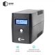 ДБЖ (UPS) лінійно-інтерактивний Qube DG 850, 850VA/480W, LCD, 2 x Schuko, RJ-45, USB - изображение 3