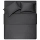 Підковдра ARDESTO Mix&Match Premium, 160х220см, 100% бавовна, сатин, сірий (ART1622DVY) - изображение 6