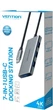 USB-хаб 7-in-1 Vention USB3.1 Type-C - HDMI/USB 3.0x3/SD/TF/PD 100W (TOPHB) - изображение 4