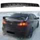Козырёк заднего стекла Mitsubishi Lancer 10 EVO Спойлер дефлектор ветровик материал стеклопластик под покраску - изображение 2