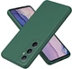 Чехол Fiji Full Soft Premium для Realme C65 противоударный бампер с микрофиброй Dark Green - изображение 1